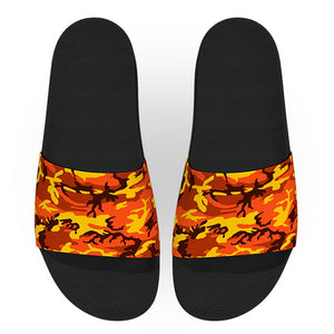 Orange ERDL Camouflage Slide Sandals