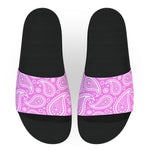 Pink Bandana Slide Sandals