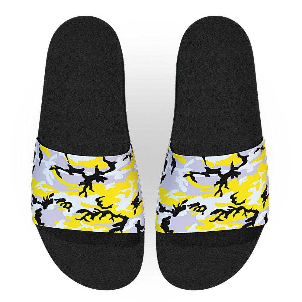 Yellow ERDL Camouflage Slide Sandals