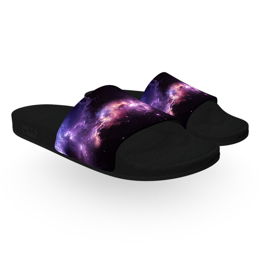 Space Galaxy Slide Sandals