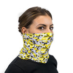 Yellow and Black ERDL Camouflage Neck Gaiter Face Mask