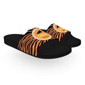 Animal Print Team Slide Sandals