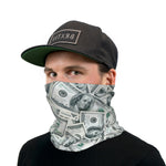 Get That Money Dollar Bills Neck Gaiter Face Mask