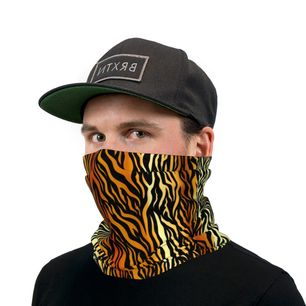 Tiger Stripes Neck Gaiter Face Mask