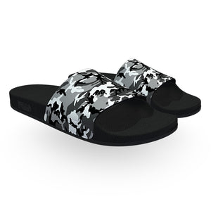 Black and White ERDL Camouflage Slide Sandals