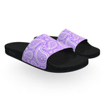 Light Purple Bandana Slide Sandals