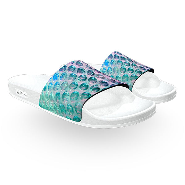 Coach clear holographic slides Clearance
