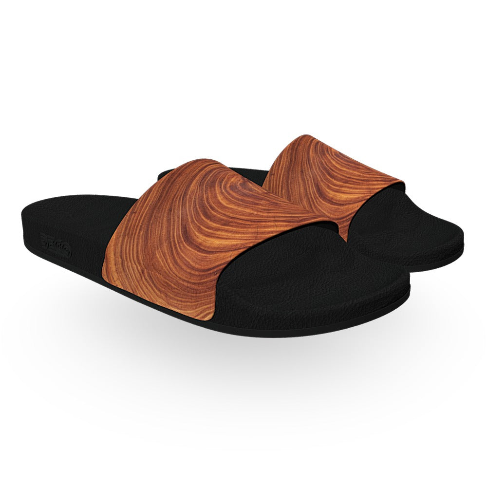 Tree Rings Slide Sandals