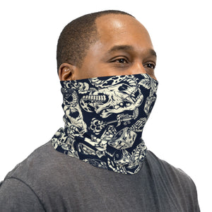 Snakes Skulls And Dice Neck Gaiter Face Mask