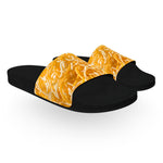 Shredded Mixed Cheese Slide Sandals