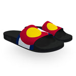 Colorado State Flag Slide Sandals