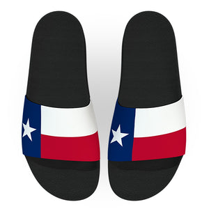Texas State Flag Slide Sandals