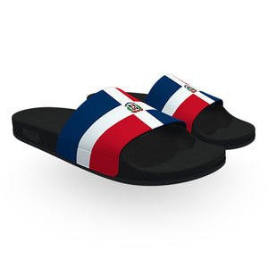 Dominican Republic Flag Slide Sandals