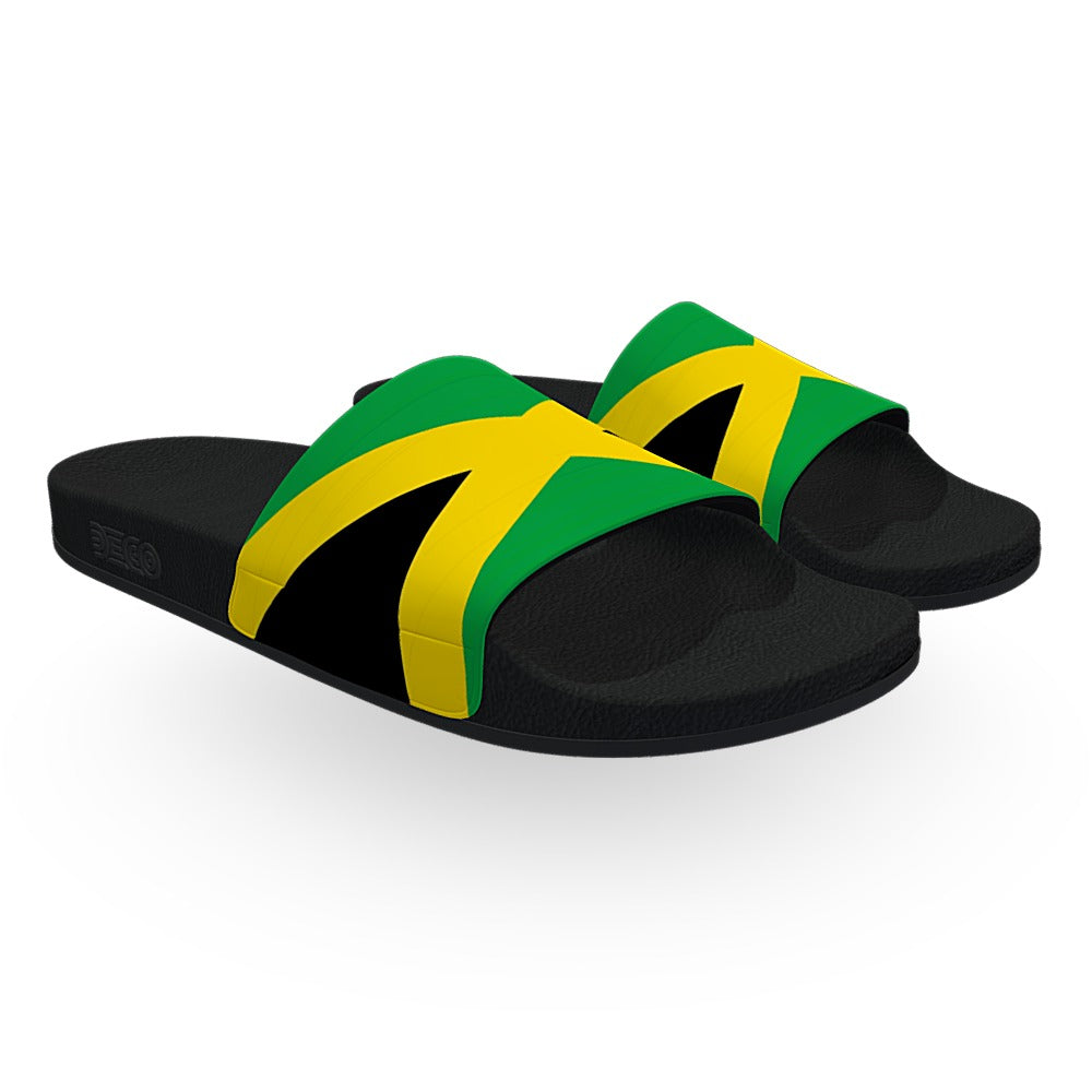 Jamaica Flag Slide Sandals