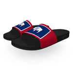 Wyoming State Flag Slide Sandals