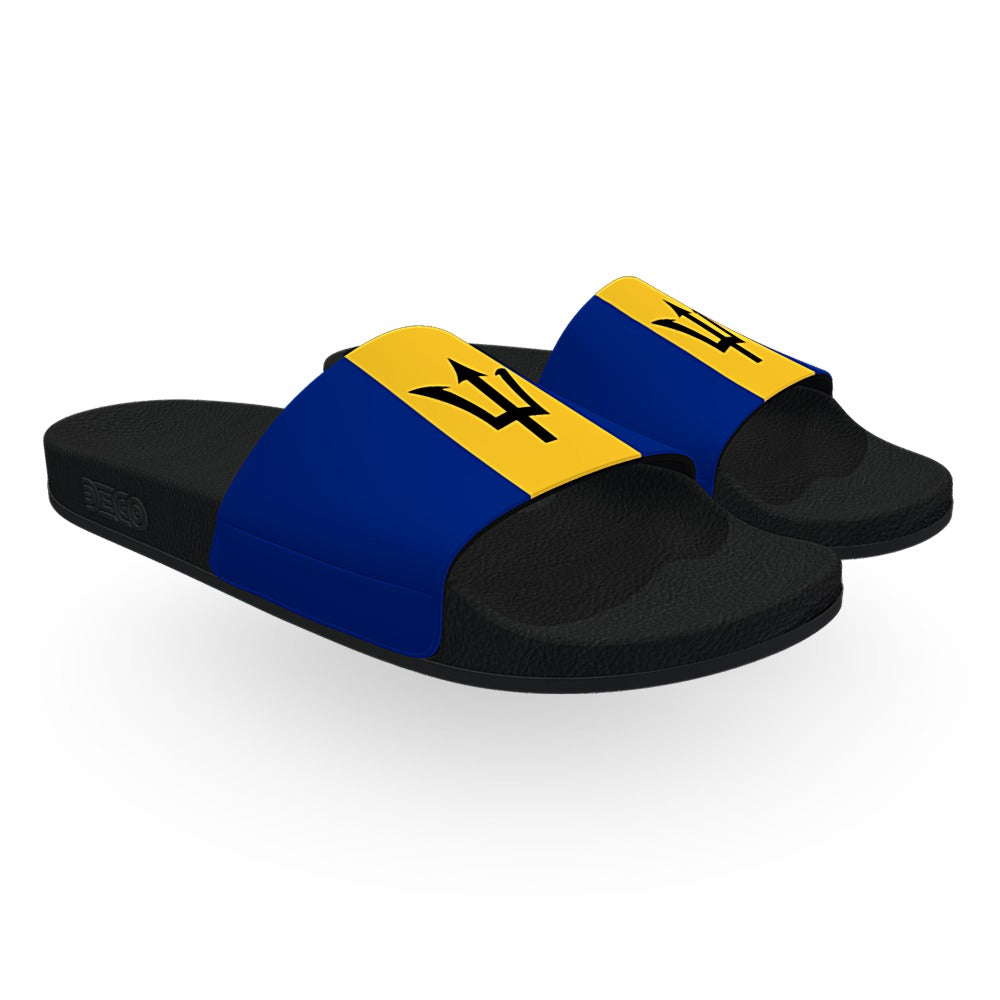 Barbados Flag Slide Sandals