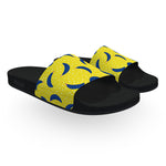 Blue and Yellow Banana Slide Sandals