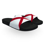 Alabama State Flag Slide Sandals