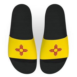 New Mexico State Flag Slide Sandals