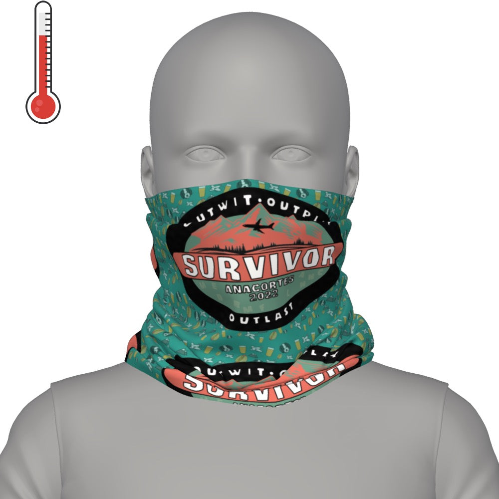Deco Neck Gaiter Mask