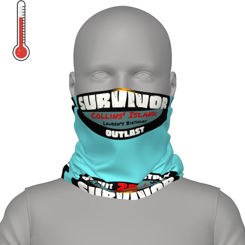 Deco Neck Gaiter Mask