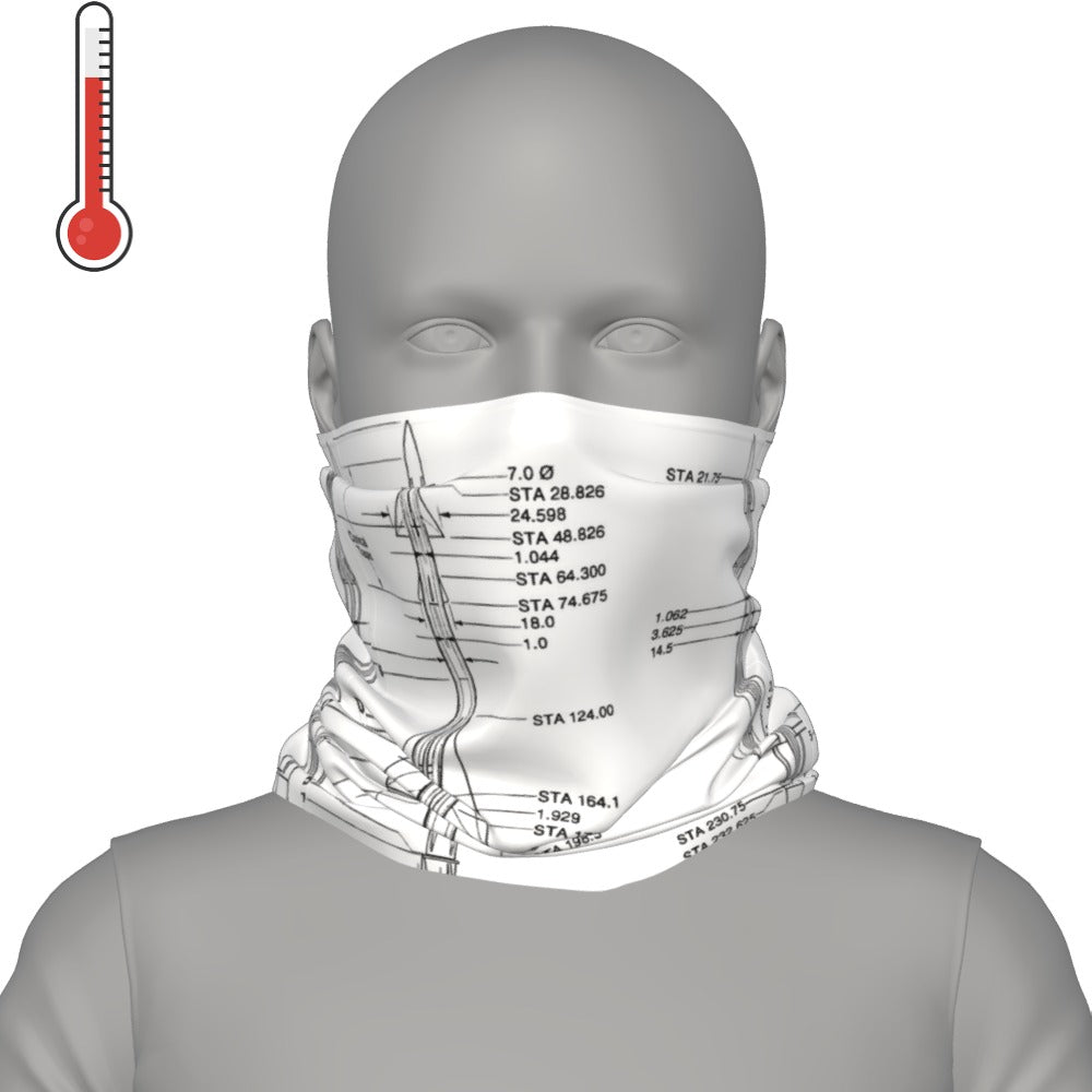 Deco Neck Gaiter Mask