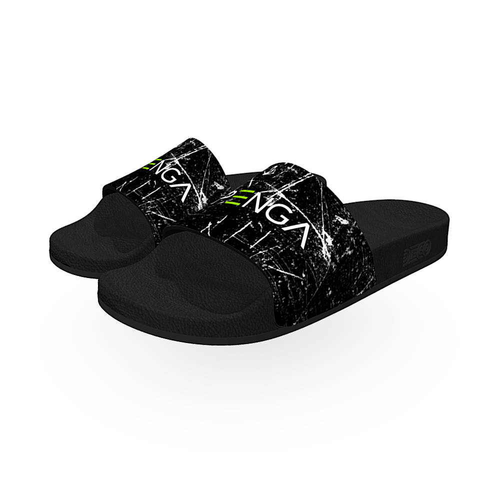 SPENGA Black Splatter Slides