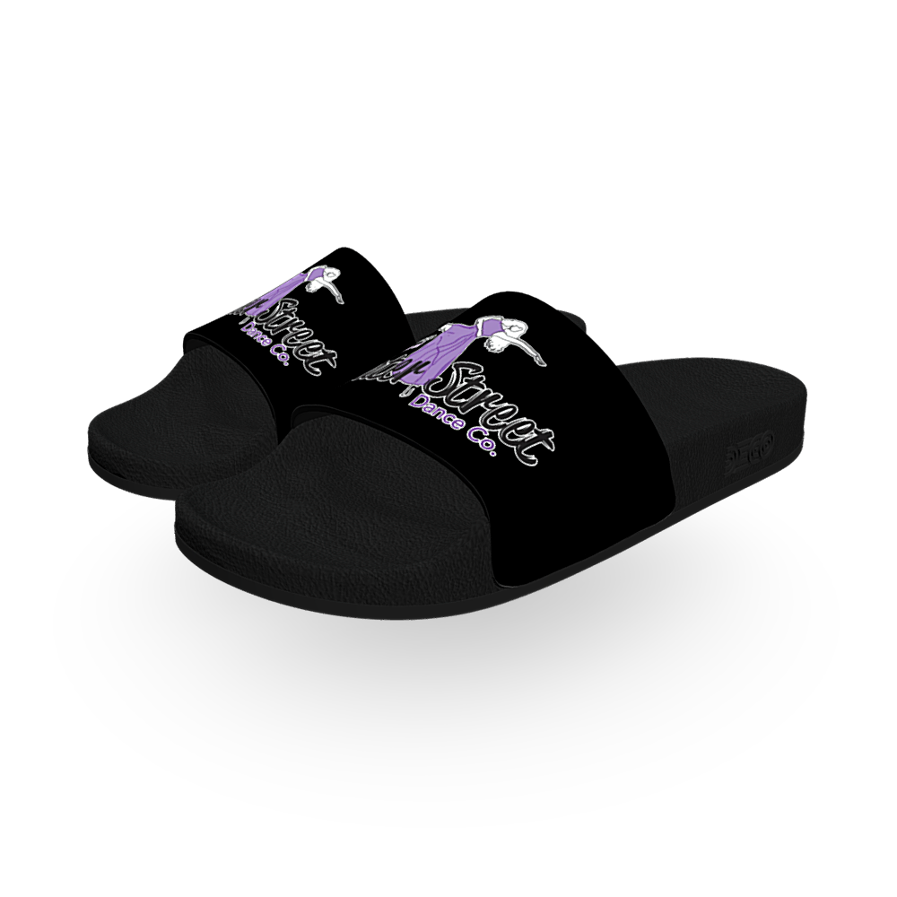 Water Street Dance Co. Slides - Black