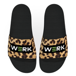 WERK Leopard Print Slides