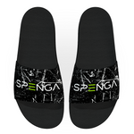 SPENGA Black Splatter Slides