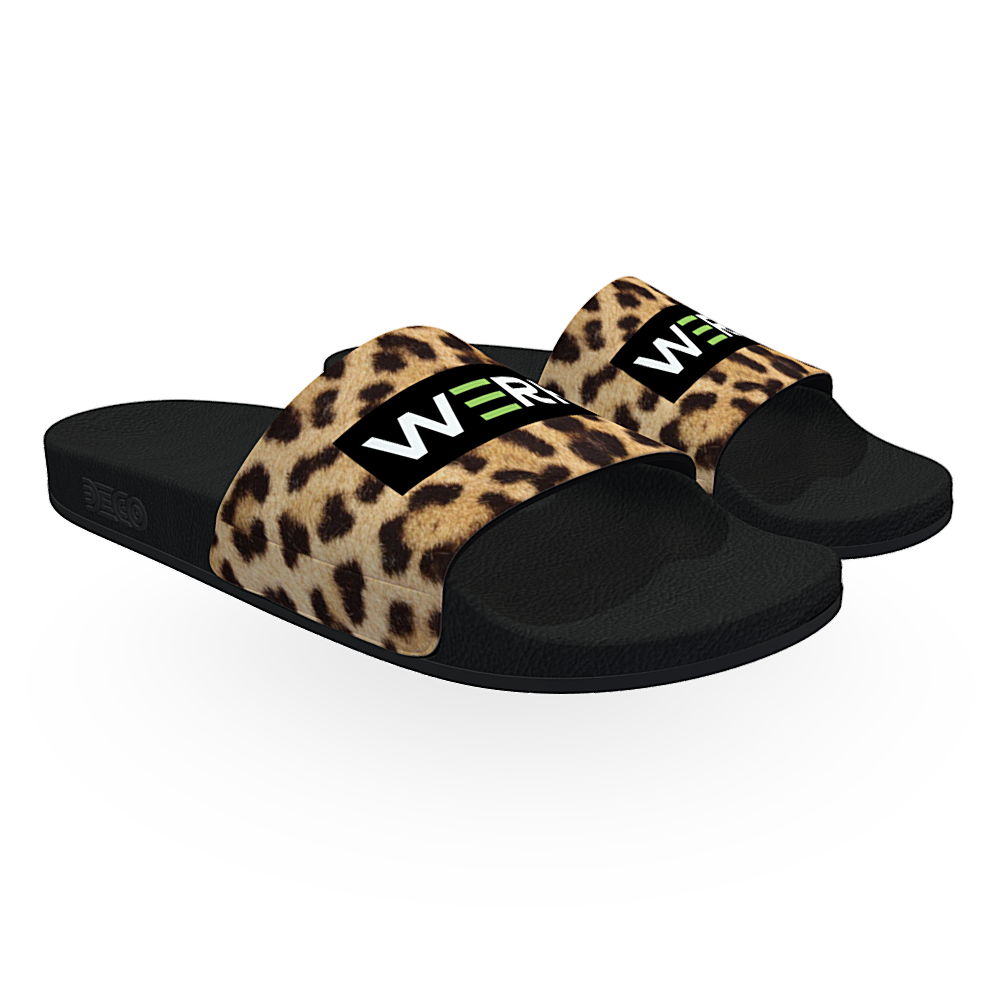Leopard print slide discount