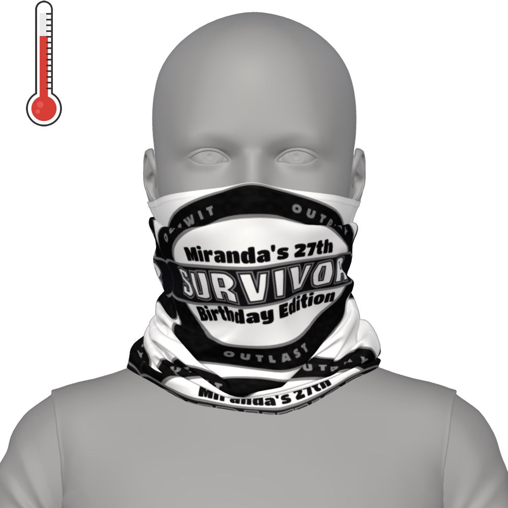Deco Neck Gaiter Mask