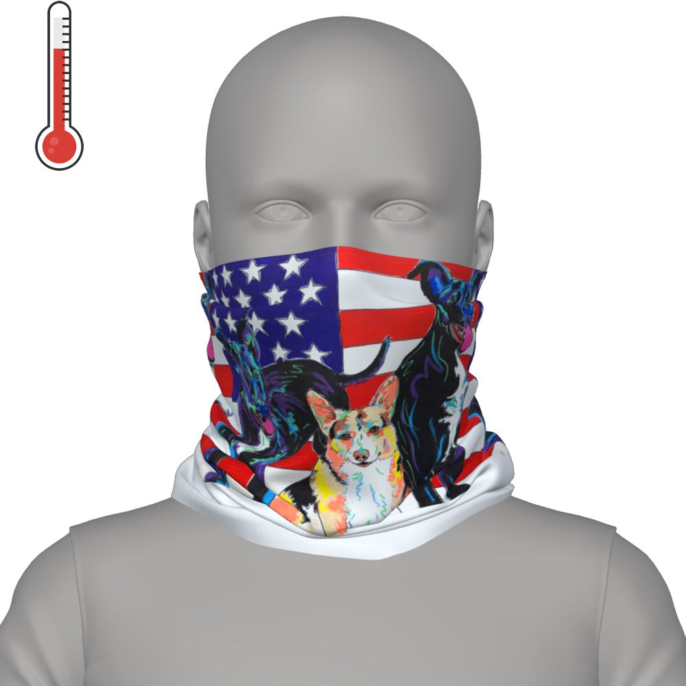 Deco Neck Gaiter Mask