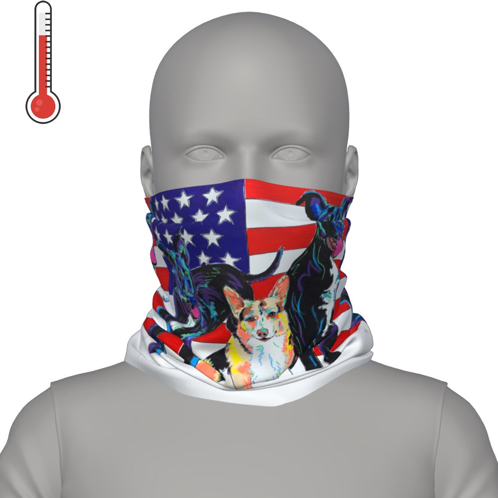 Deco Neck Gaiter Mask